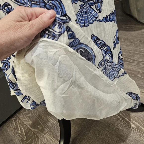 Lilly Pulitzer Nefertiti Halter Maxi Dress "Fallin' in Love" Sz 4 - Picture 6 of 10